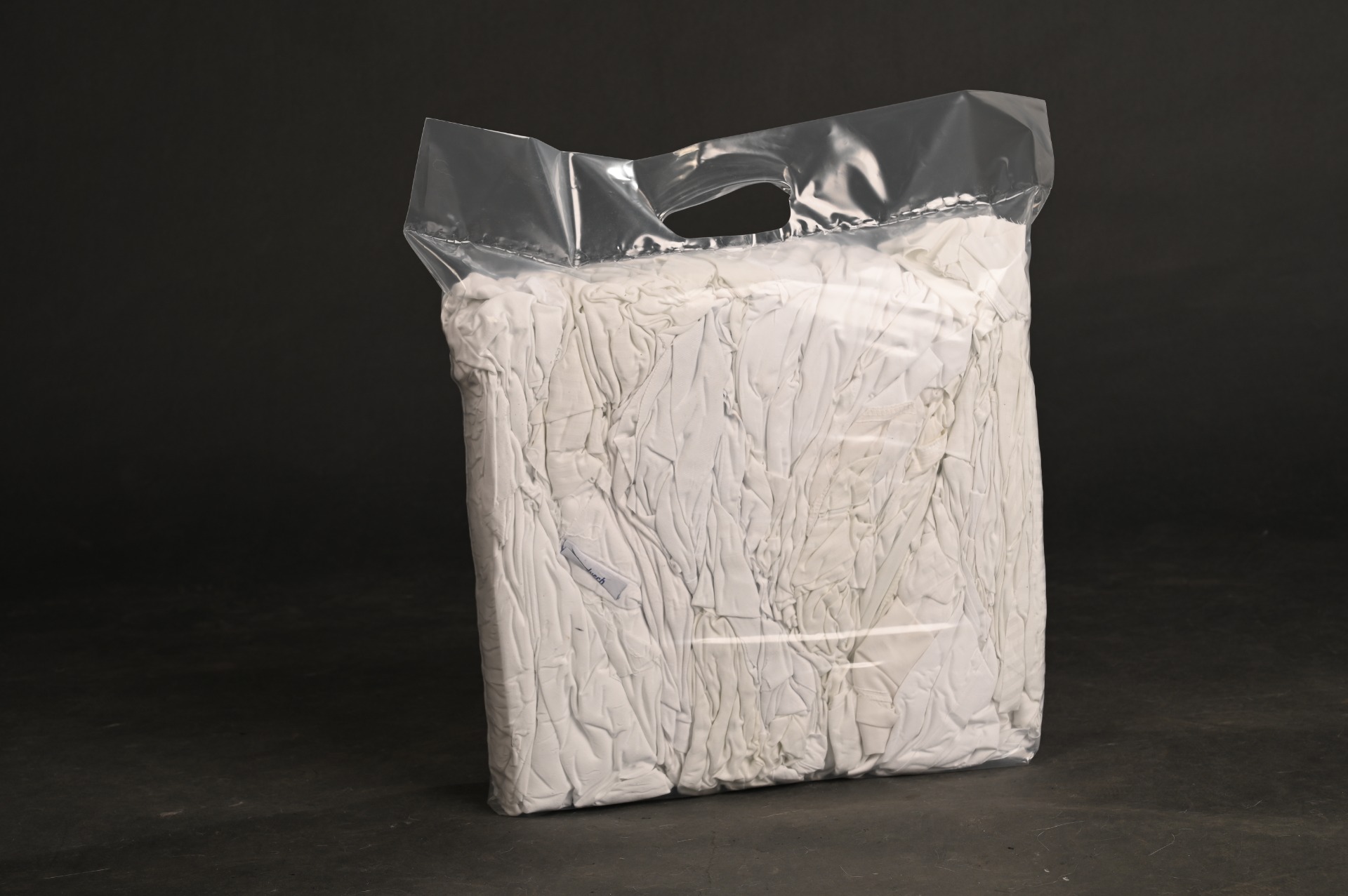 Czyściwo bawełniane przemysłowe białe bezpyłowe pościel